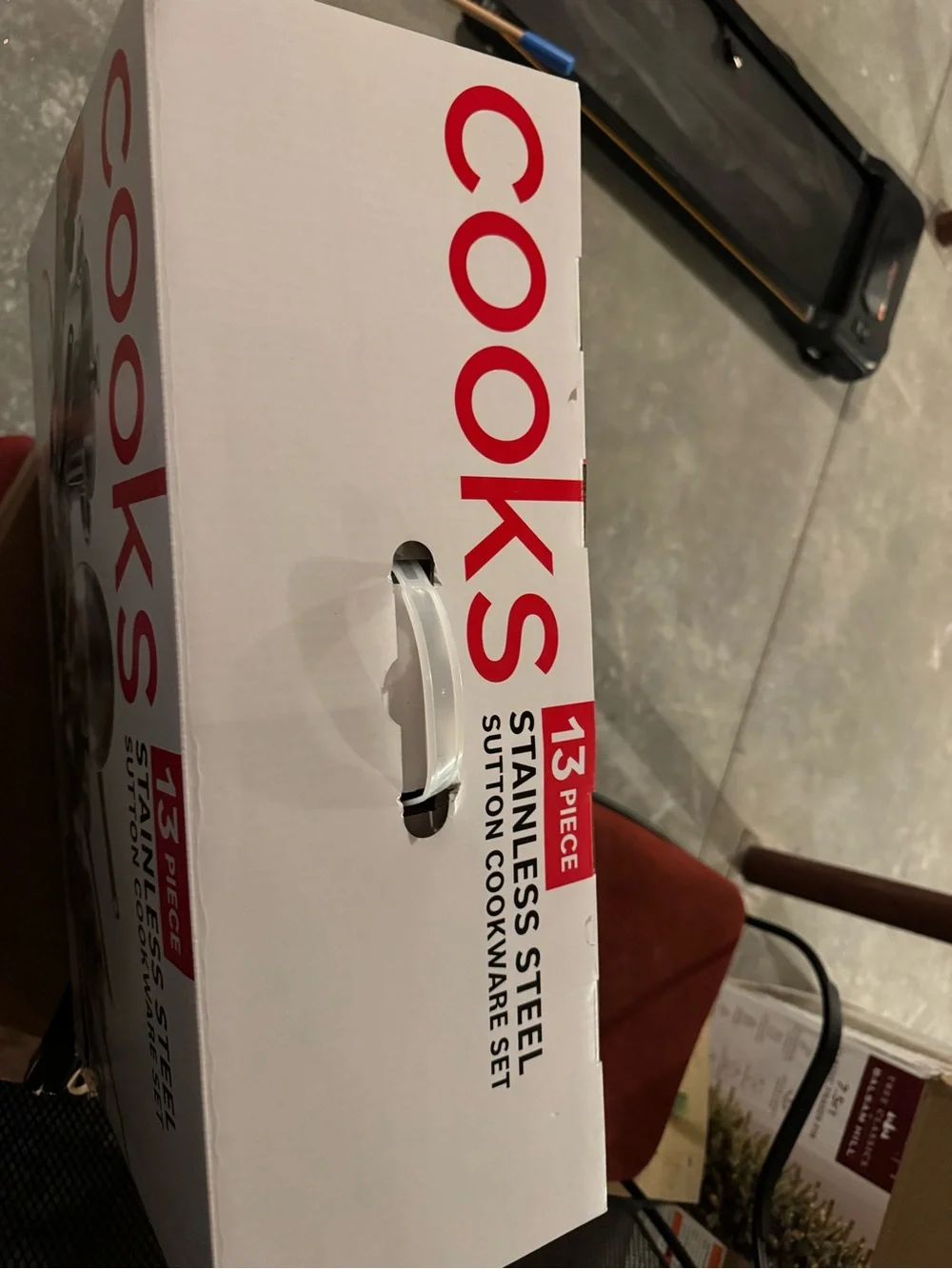 Cooks 13pc Stainless Steel Sutton Cookware Set (new)